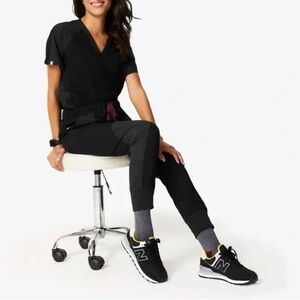 FIGS - Limited Edition Mickey Mouse Capsule, Scrub Set in Black; Medium